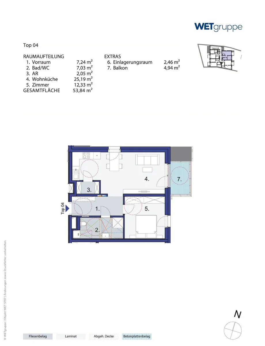 Wohnung – Asparn an der Zaya - Ansicht 2