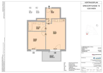 2-Zimmer-Wohnung mieten in Wien – 49,58 m², € 919 – Bild 11 von 11