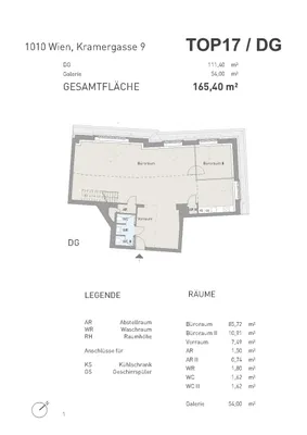 3-Zimmer-Gewerbeimmobilie mieten in Wien – 165 m², € 3.921 – Bild 20 von 24