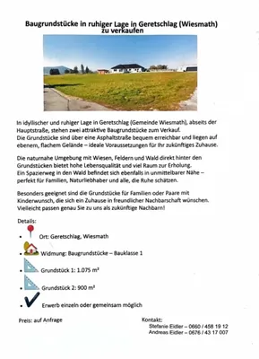 Grundstück kaufen in Wiener Neustadt Land – 1 075 m², € 80.625 – Bild 6 von 6