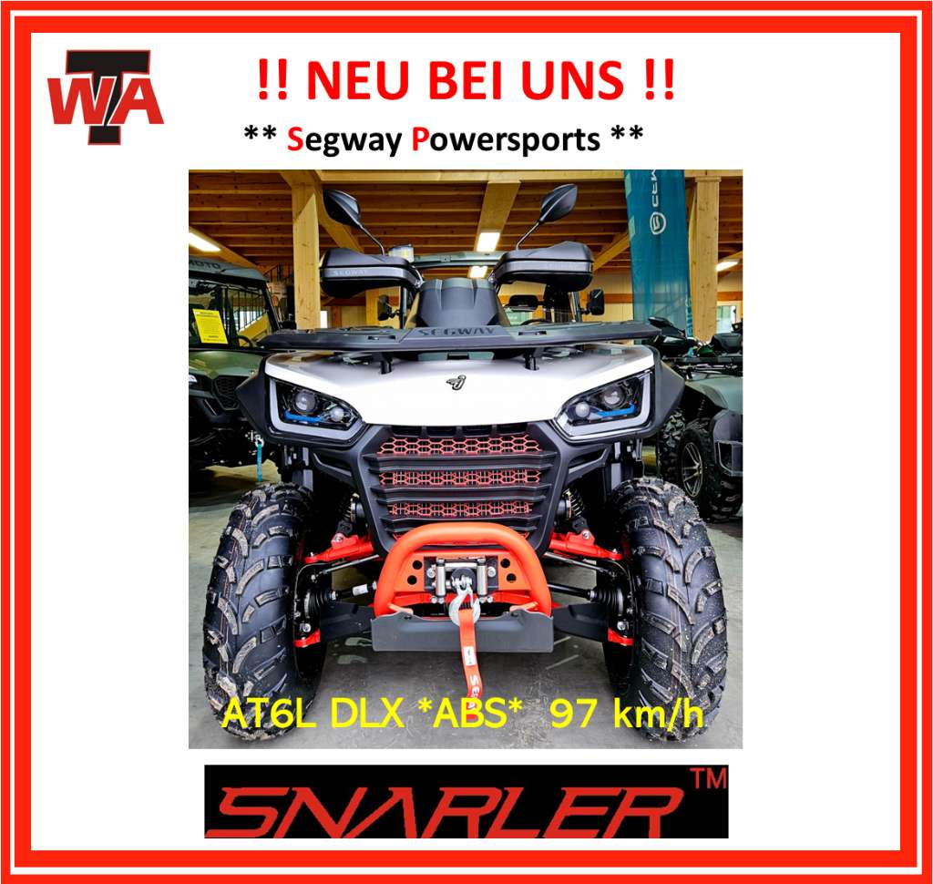 Segway Snarler AT6L DLX ** !! AKTION inkl. Heckkoffer KOSTENLOS gültig bis 20.01.2025 !! ** P...