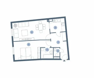 2-Zimmer-Wohnung kaufen in Wien – 57,42 m², € 440.000 – Bild 13 von 13