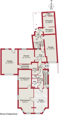 8-Zimmer-Gewerbeimmobilie kaufen in Amstetten – 230 m², € 375.000 – Bild 29 von 31