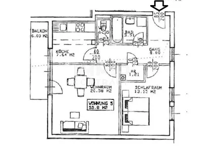 2-Zimmer-Wohnung mieten in Graz – 55,8 m², € 651 – Bild 12 von 12