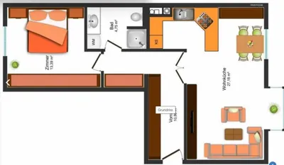 2-Zimmer-Wohnung mieten in Wien – 56,18 m², € 1.405 – Bild 8 von 8