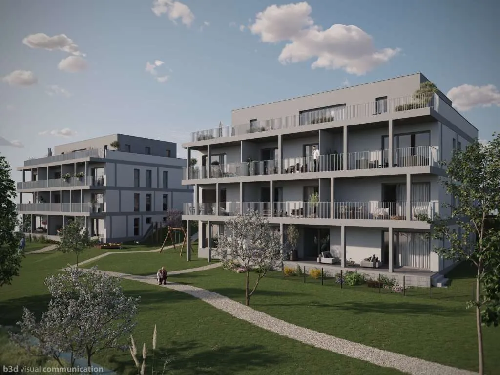 Terrassenwohnung Top A2 - Neubauprojekt "am MÜHLBACH" Wilhering - Ansicht 2