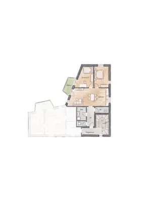 3-Zimmer-Wohnung mieten in Amstetten – 65 m², € 765 – Bild 2 von 6
