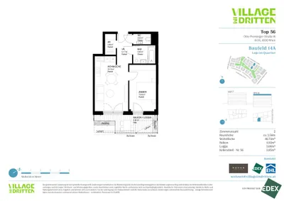 2-Zimmer-Wohnung kaufen in Wien – 46,72 m², € 377.100 – Bild 11 von 11