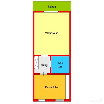 1-Zimmer-Wohnung mieten in Graz – 42,14 m², € 576