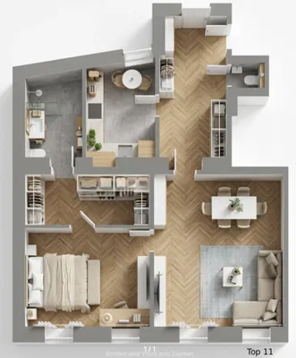 2-Zimmer-Wohnung kaufen in Wien – 76,29 m², € 542.000 – Bild 2 von 9
