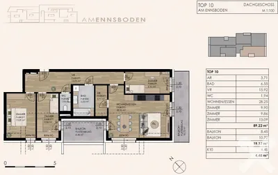 4-Zimmer-Wohnung kaufen in Liezen – 89,22 m², € 500.000 – Bild 7 von 7
