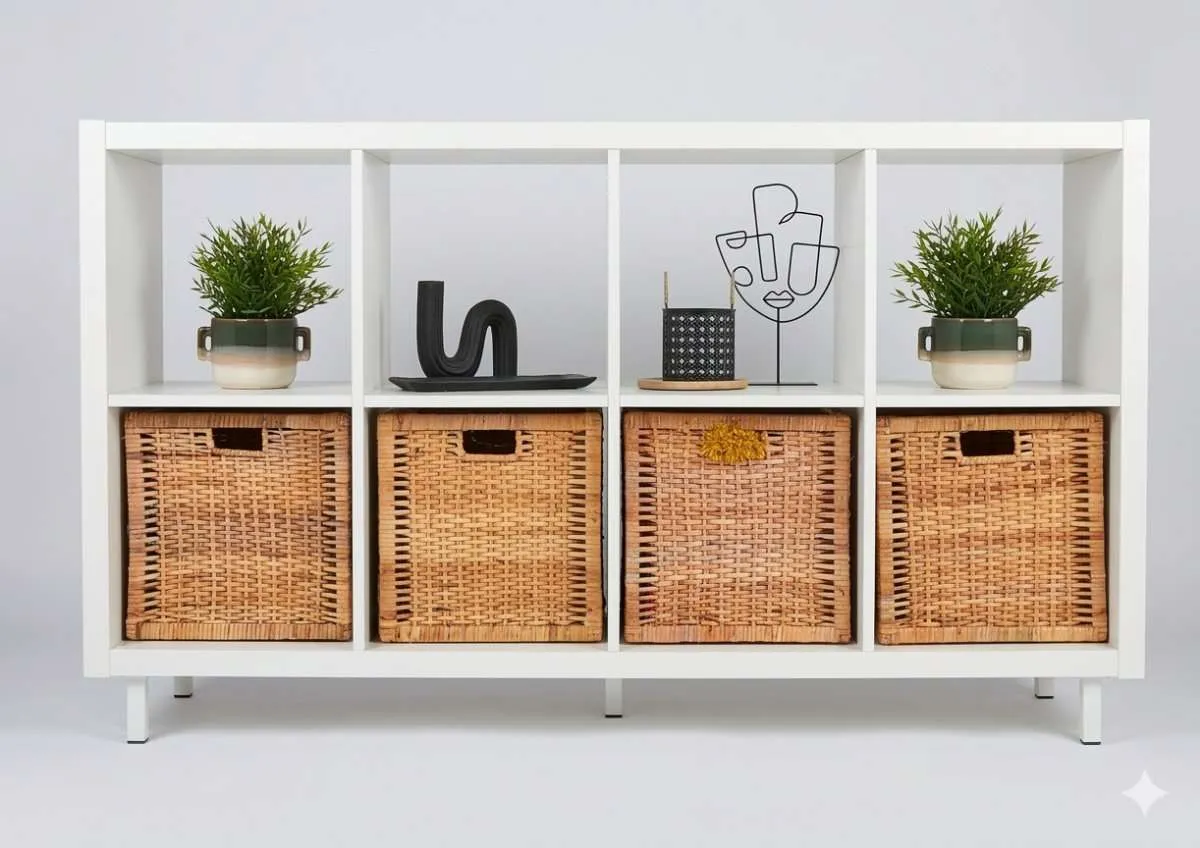 IKEA KALLAX Regal (2x4 Fächer), € 70,- (9130 Leibsdorf)