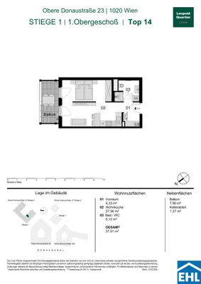 Immobilie kaufen in Wien – 37,29 m², € 329.000 – Bild 30 von 30