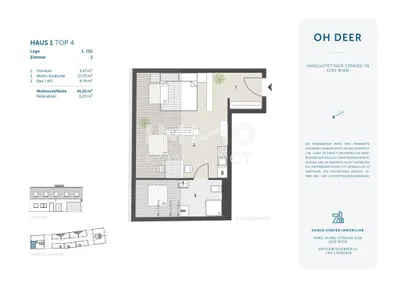 1-Zimmer-Wohnung kaufen in Wien – 41,25 m², € 225.000 – Bild 12 von 12