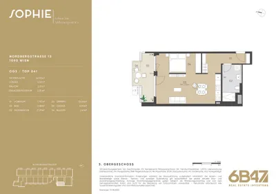 2-Zimmer-Wohnung kaufen in Wien – 46,22 m², € 382.400 – Bild 13 von 13