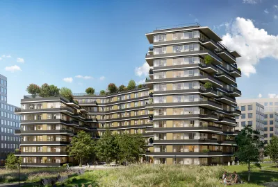 First Tenant/ Modern Living in 3rd District/ Fitness and Co-working space included/ Erstbezug | Moderne 2-Zimmer-Wohnung zur Miete in View Homes - 1030 Wien Verfügbar ab 1. September