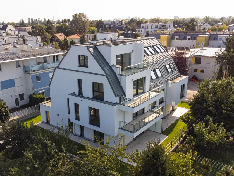 2-Zimmer-Pärchentraum auf 65 m² inkl. Terrasse. Top Lage nahe Donau Zentrum - Deckenkühlung inklusive - Mehr
