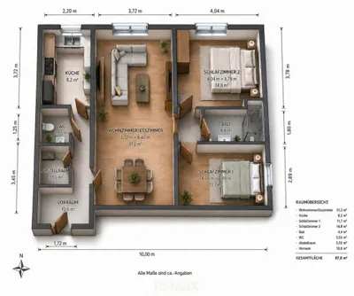 3-Zimmer-Wohnung kaufen in Mödling – 88 m², € 329.000 – Bild 15 von 17
