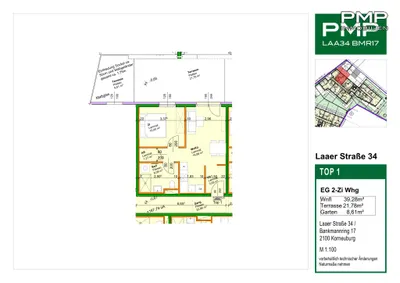2-Zimmer-Wohnung kaufen in Korneuburg – 38,95 m², € 226.600 – Bild 13 von 18