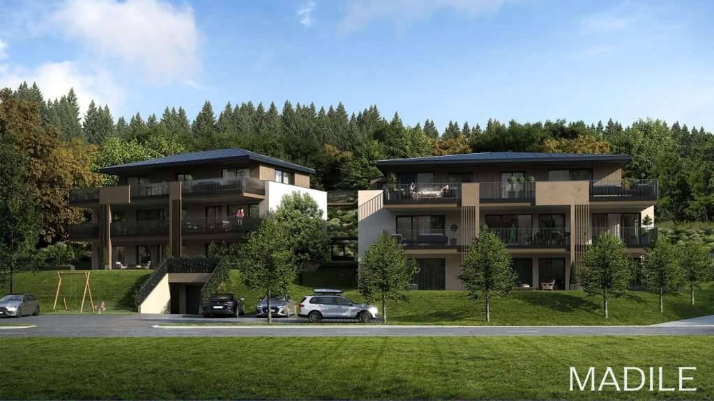 Wohnanlage Auszeit - 3 Zimmer Wohnung - Ein Projekt von MADILE, Krumpendorf