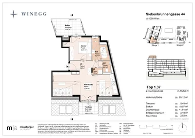Immobilie kaufen in Wien – 65,12 m², € 615.900 – Bild 9 von 11