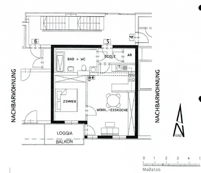 2-Zimmer-Wohnung mieten in Leoben – 50,55 m², € 570 – Bild 4 von 7
