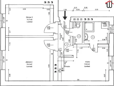 2-Zimmer-Wohnung mieten in Sankt Pölten – 51 m², € 644 – Bild 8 von 9