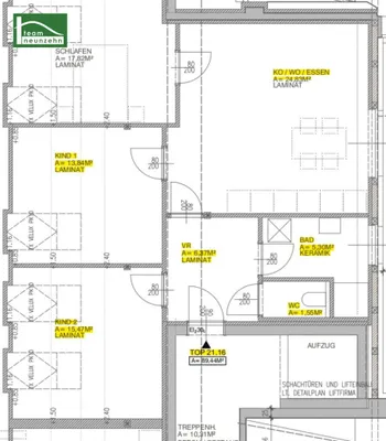 4-Zimmer-Wohnung mieten in Graz – 89,44 m², € 897 – Bild 6 von 6