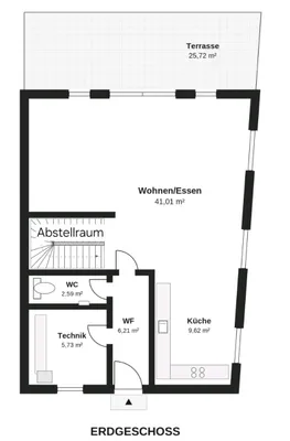 5-Zimmer-Haus kaufen in Neunkirchen – 129 m², € 420.000 – Bild 2 von 3