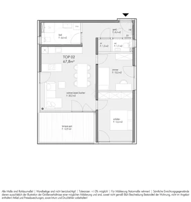 3-Zimmer-Wohnung kaufen in Innsbruck – 67,8 m², € 679.000 – Bild 4 von 4