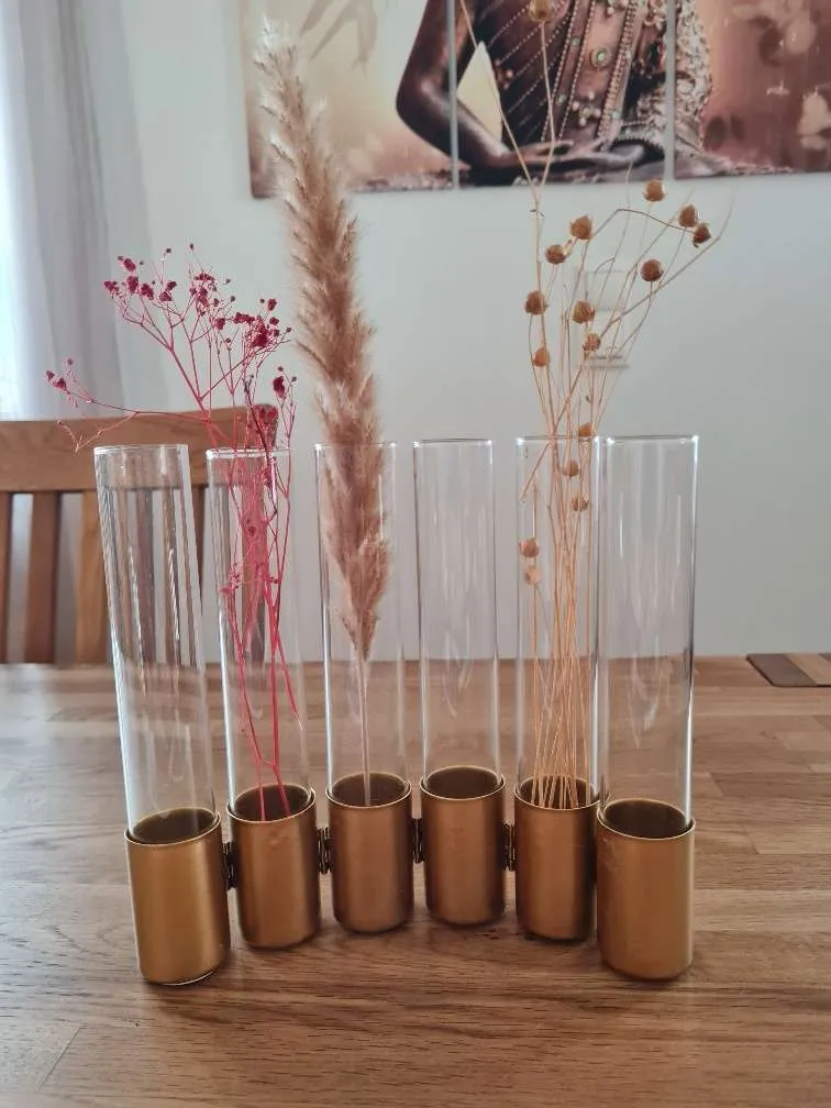deko häuser metall 5er Set – UNUS Tischläufer Oslo, Struktur, apricot,