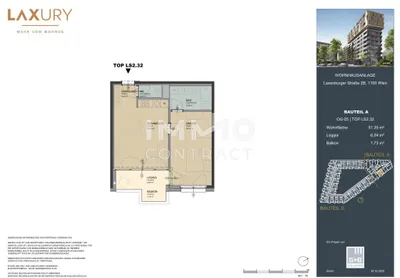 2-Zimmer-Wohnung kaufen in Wien – 51,09 m², € 342.000 – Bild 15 von 15