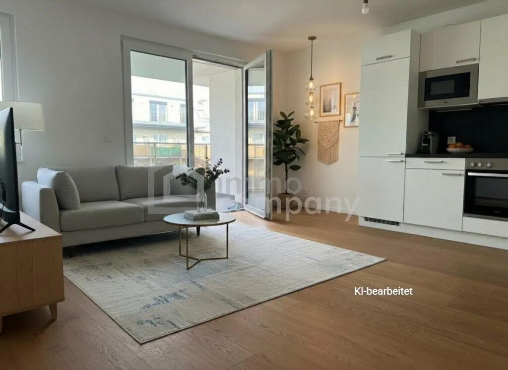 Moderne 2-Zi-Wohnung mit Balkon, Fußbodenheizung & Aufzug in 1220 Wien - neuwertig! Best Preis – pohled 2