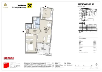 2-Zimmer-Wohnung kaufen in Wien – 64,07 m², € 487.300 – Bild 23 von 23