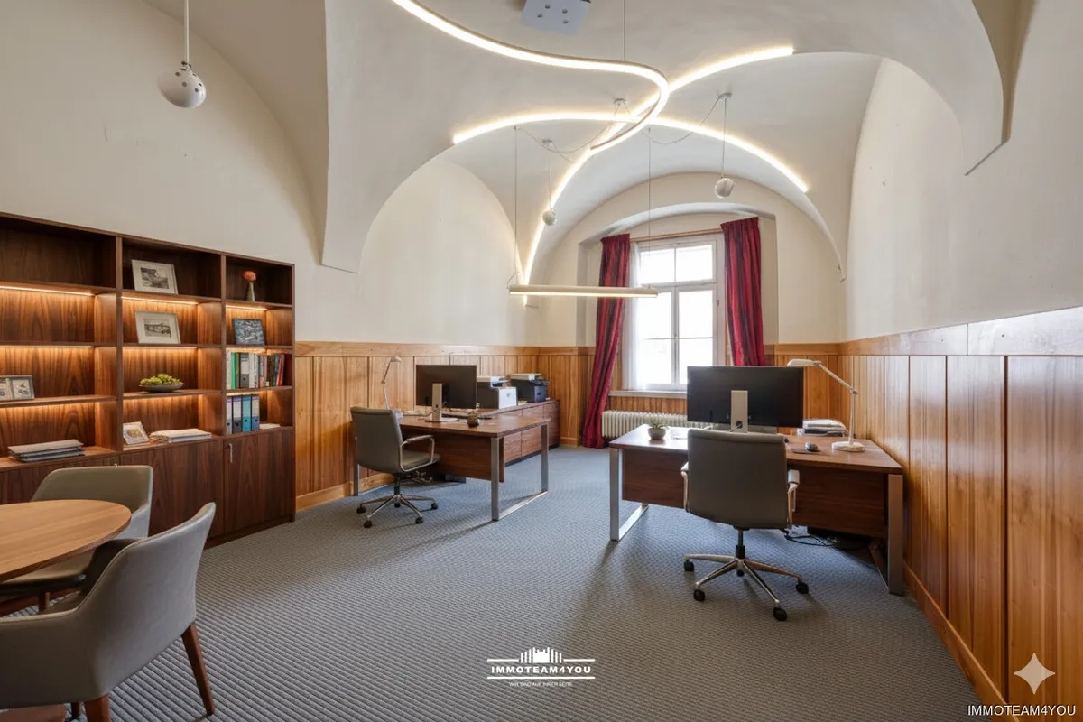 Großzügiges Büro im Zentrum von Vöcklabruck - renovieren und gestalten Sie das neues Büro nach Ihren Wünschen. - Ansicht 3