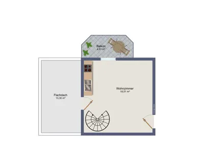 2-Zimmer-Wohnung kaufen in Salzburg Stadt – 50,92 m², € 348.000 – Bild 10 von 10