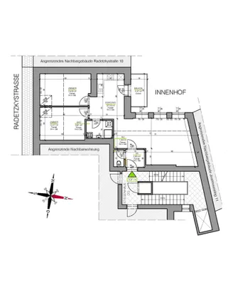 3-Zimmer-Wohnung mieten in Graz – 70,69 m², € 928 – Bild 2 von 8