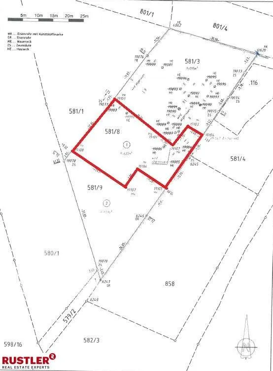 Kirchenviertel Gratkorn | Baugrund (ca. 622 m²) | Nähe Graz - Ansicht 2