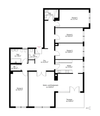 5-Zimmer-Wohnung kaufen in Wien – 159 m², € 1.448.000 – Bild 13 von 13