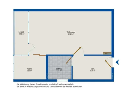 1-Zimmer-Wohnung kaufen in Salzburg Stadt – 34,03 m², € 188.000 – Bild 19 von 19