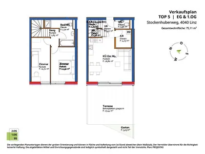 3-Zimmer-Wohnung mieten in Linz – 75,11 m², € 1.460 – Bild 21 von 21