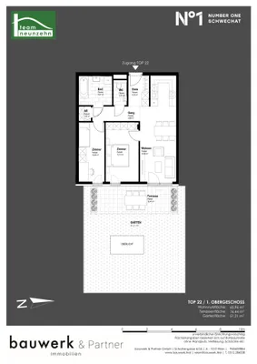 Immobilie kaufen in Bruck an der Leitha – 65,96 m², € 358.000 – Bild 15 von 15
