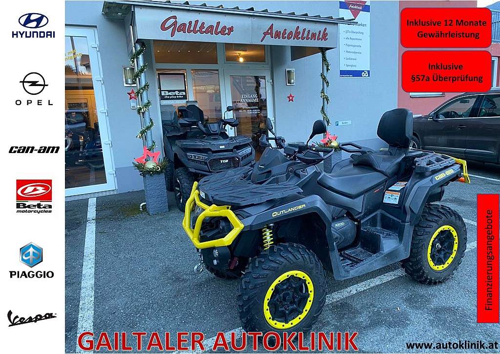 Can-Am Outlander MAX XTP 1000 Quad