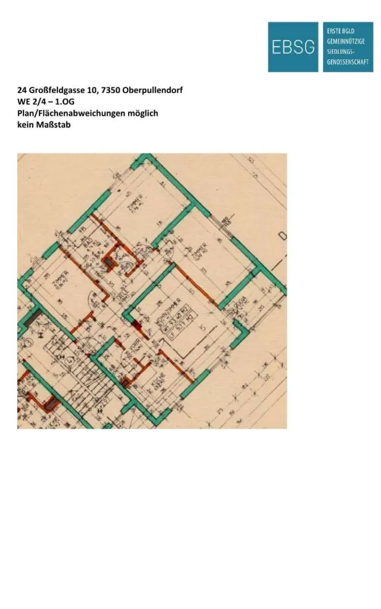 3-Zimmerwohnung im 1.OG mit Loggia – pohled 2