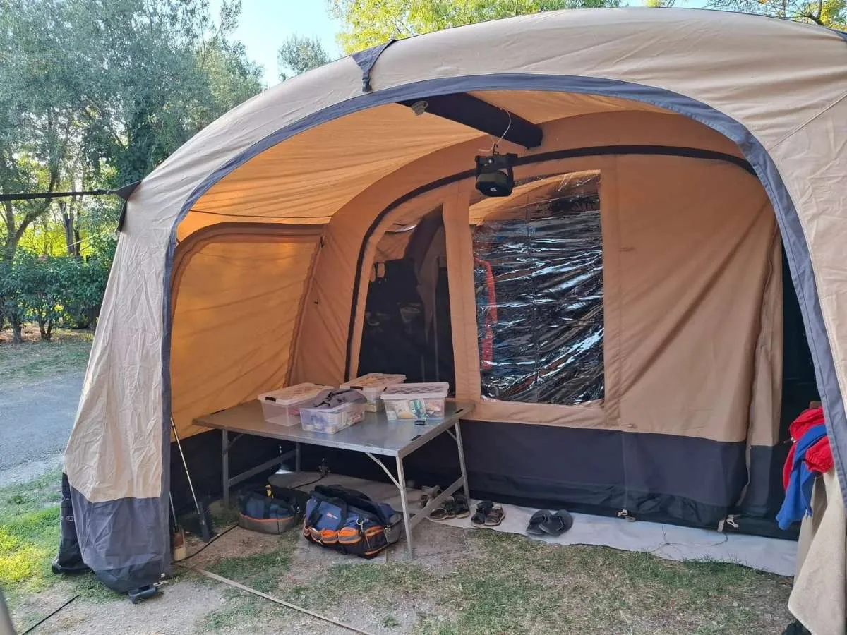 tipi zelt hund groß MINICAMP Hundehöhle, Hundezelt Große Hunde - Gemütlicher Haustier für Katzen, Hunde und Kaninchen Size（Type, External Size, Top Height）:A32 7*4.5*4.1 m 3.9 m Tent Throw Up Tenten Full Set