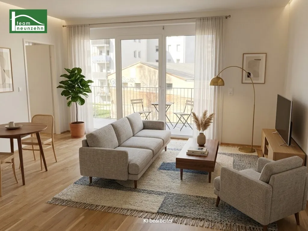 Ihr Rückzugsort in der Stadt - Moderne 2-Zimmer-Wohnung in Innenhofruhelage. - WOHNTRAUM - Widok 3