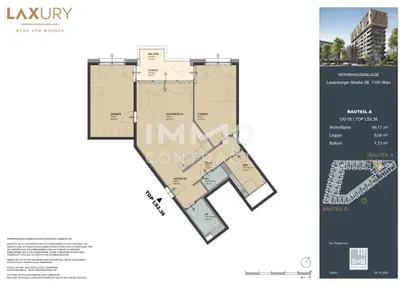 3-Zimmer-Wohnung kaufen in Wien – 88,55 m², € 640.000 – Bild 11 von 11