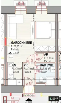 1-Zimmer-Wohnung mieten in Leoben – 37,35 m², € 380 – Bild 7 von 7