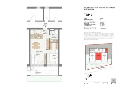 2-Zimmer-Wohnung kaufen in Kufstein – 53,23 m², € 355.000 – Bild 6 von 7