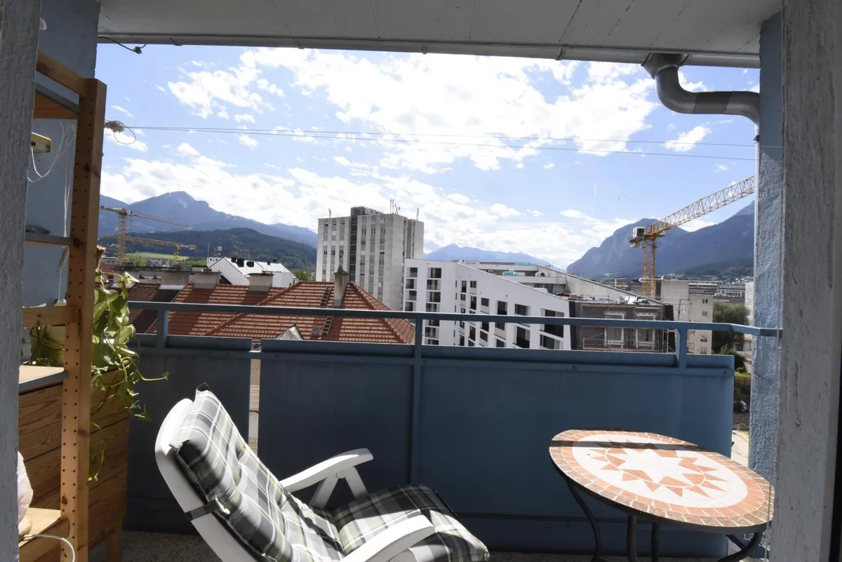 Top of Pradl: Schöne 2-Zimmer-Wohnung mit Ausblick - Ansicht 2